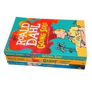 Lot of 3 Paperback Books by Ronald Dahl Illustrated by Quentin Blake Puffin